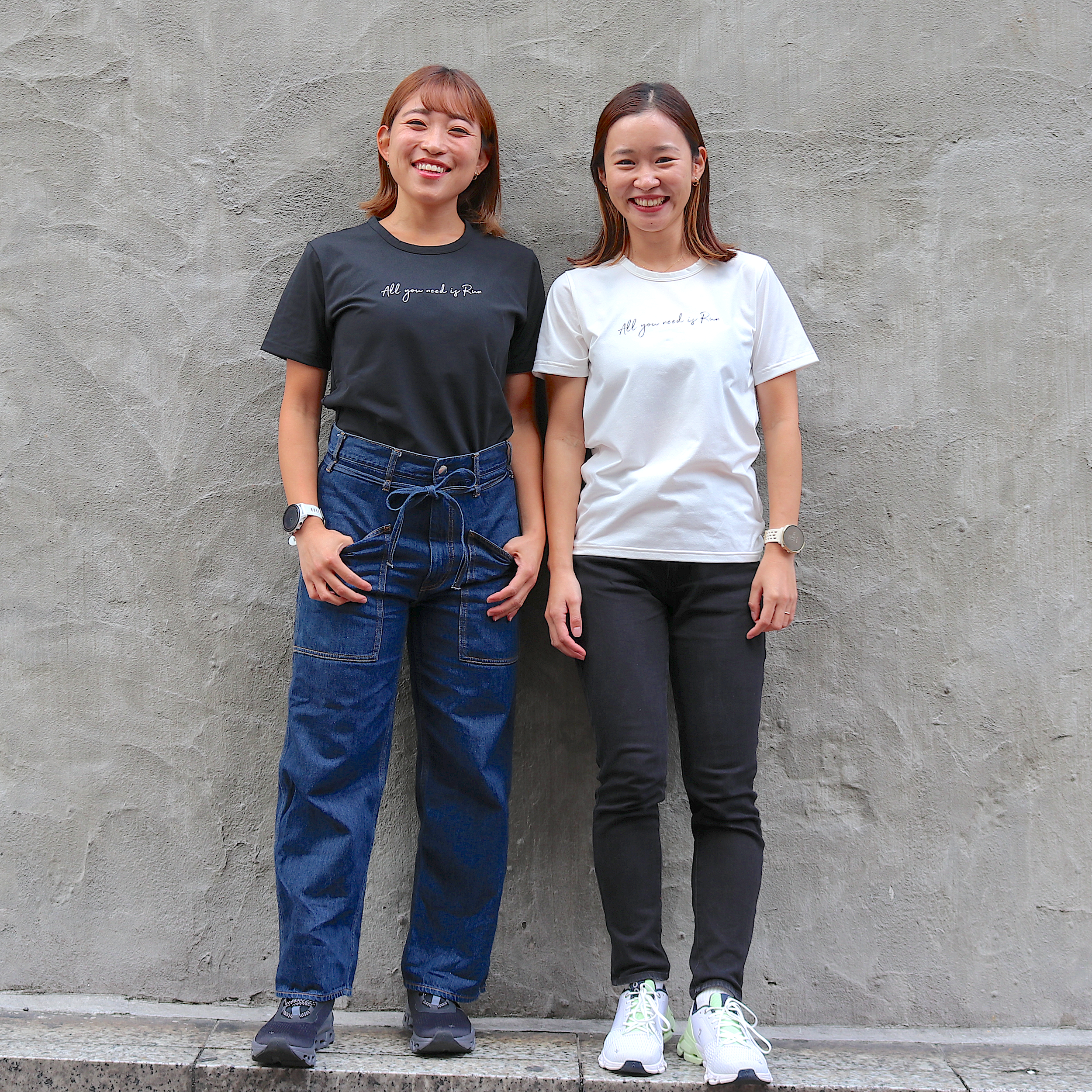 All you need is Run Tee (Black)