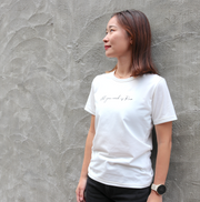 All you need is Run Tee (White)