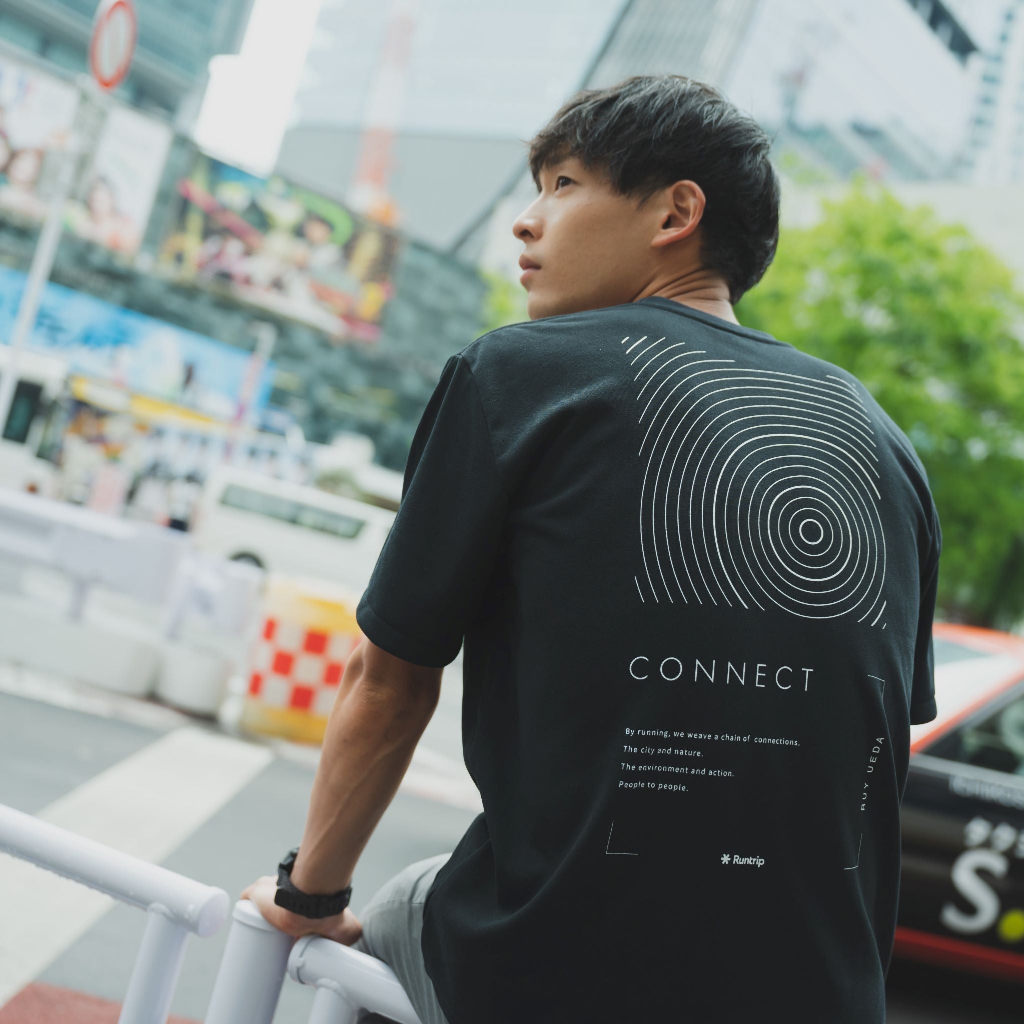CONNECT HEAVY WEIGHT Tee (Black)