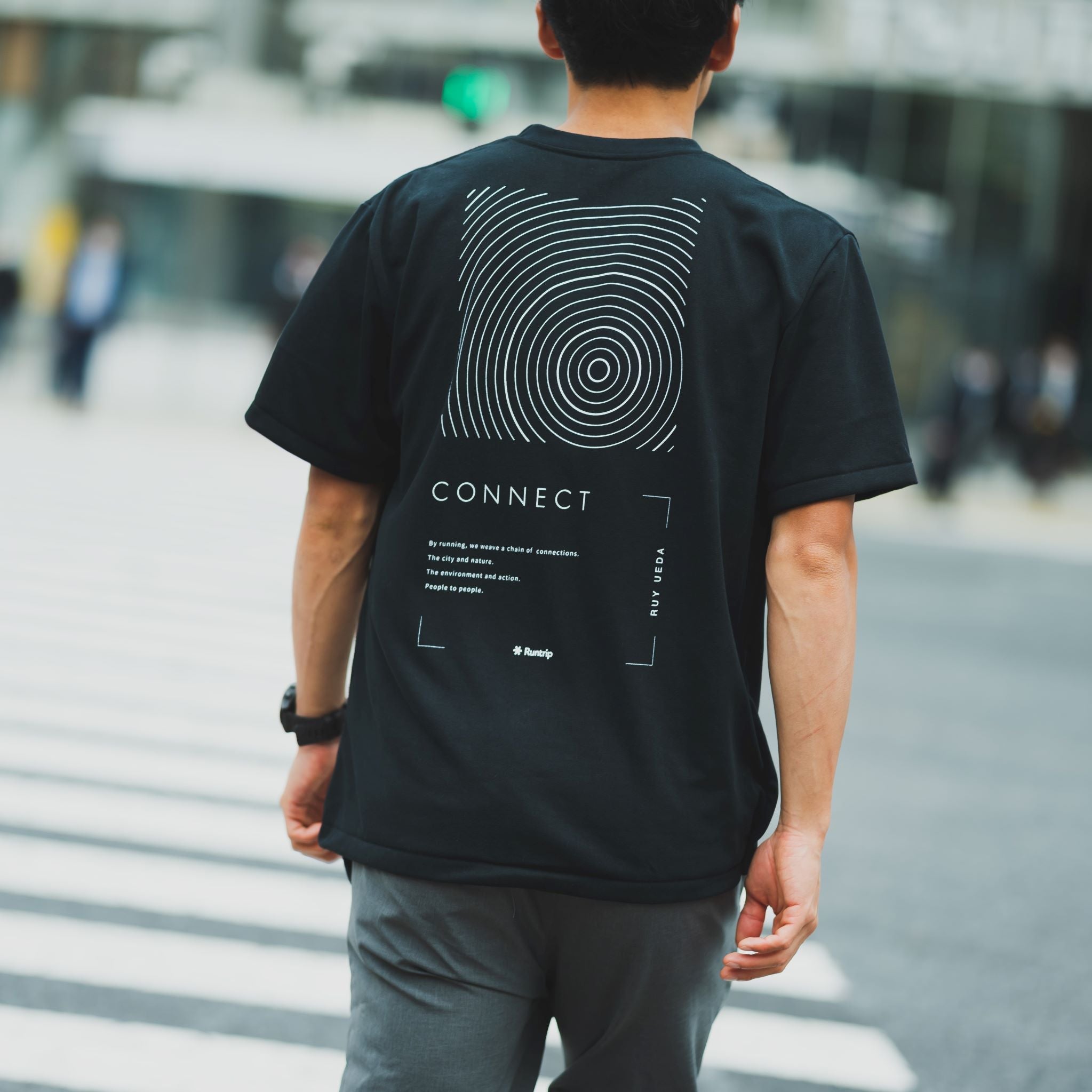 CONNECT HEAVY WEIGHT Tee (Black)