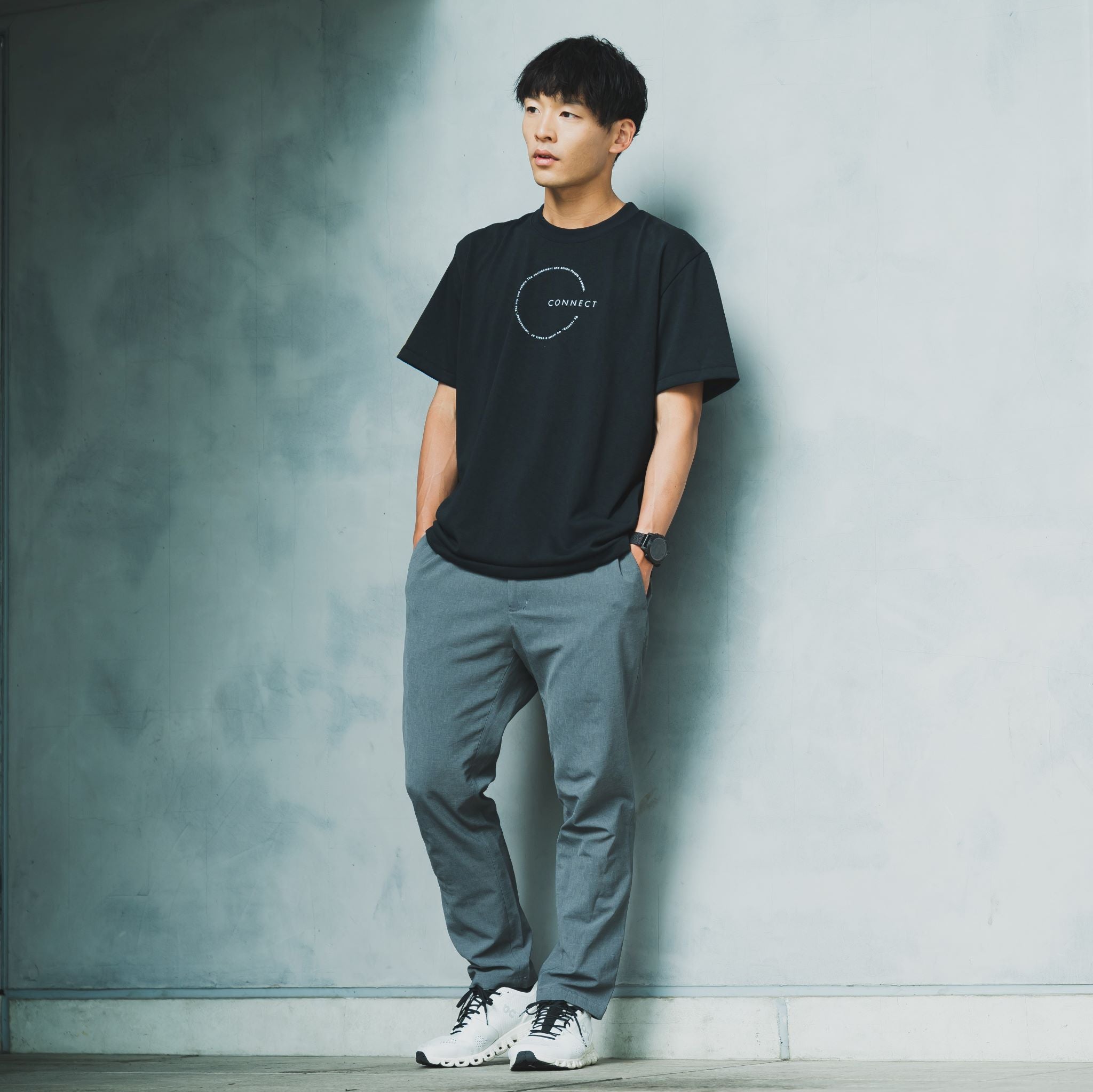 CONNECT HEAVY WEIGHT Tee (Black)