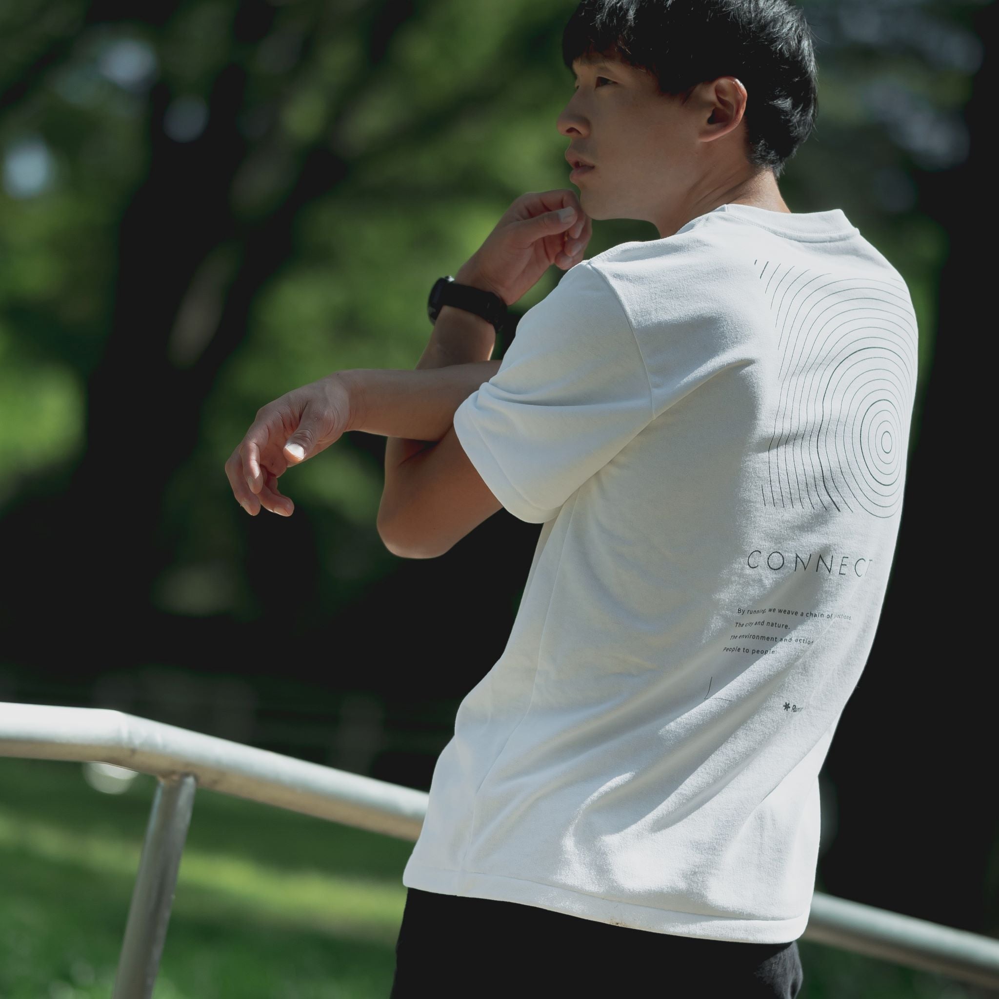 CONNECT HEAVY WEIGHT Tee (White)