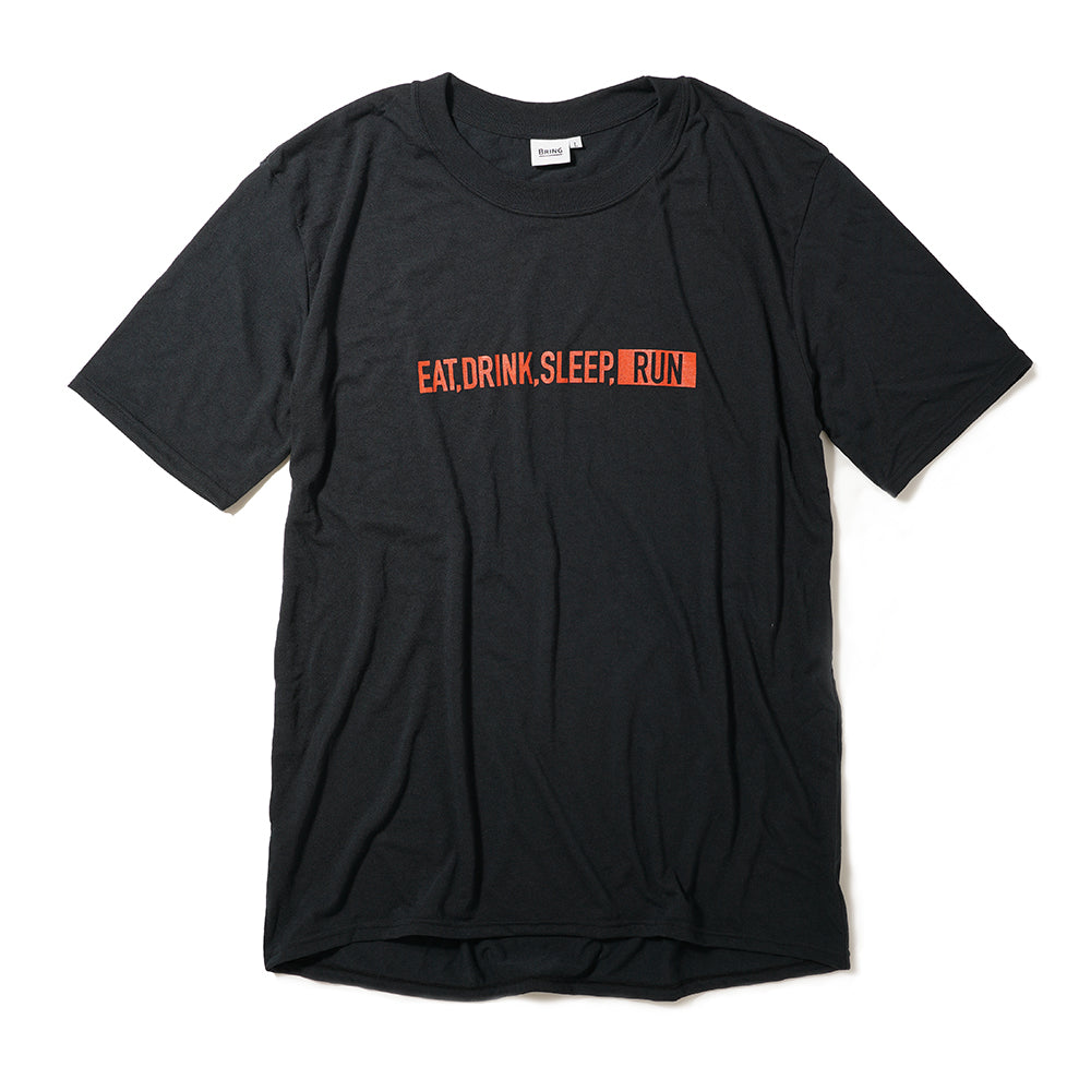 EAT DRINK SLEEP RUN / STREET Tee (Black)