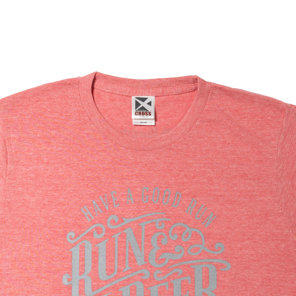 Run &amp; Beer Tee (Mix Red)