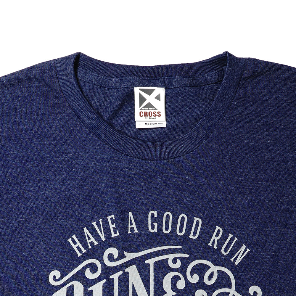 Run &amp; Beer Tee (Navy)