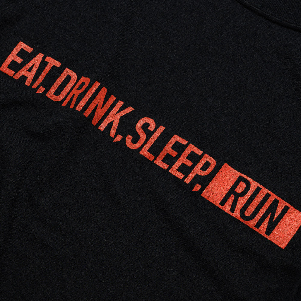 EAT DRINK SLEEP RUN / STREET Tee (Black)