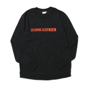 EAT DRINK SLEEP RUN / STREET Long-Sleeve Tee (Black)