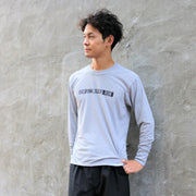 EAT DRINK SLEEP RUN / STREET Long-Sleeve Tee (Gray)