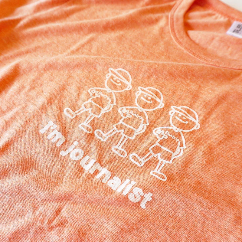 I'm Journalist Tee (Orange) 