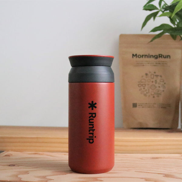 Runtrip TRAVEL TUMBLER Limited "Red"  by KINTO ｜ トラベルタンブラー