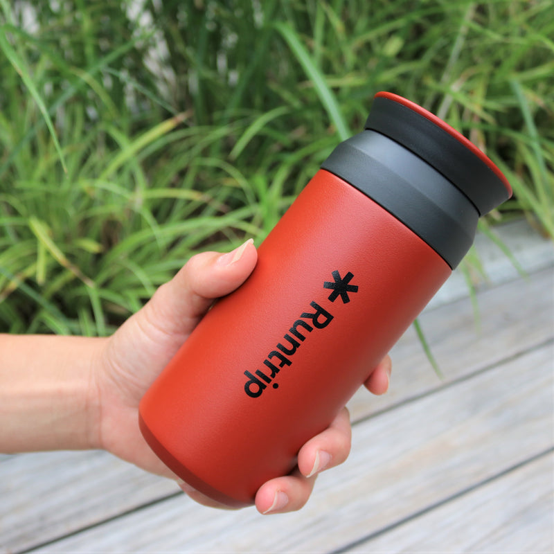 Runtrip TRAVEL TUMBLER Limited "Red"  by KINTO ｜ トラベルタンブラー
