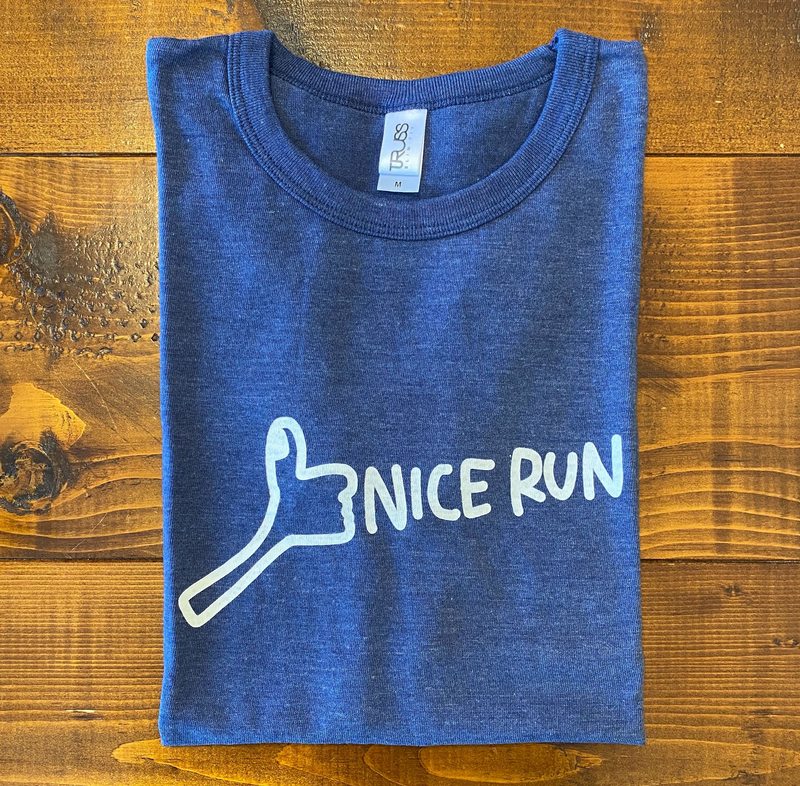 NICE RUN Tee (Navy) 