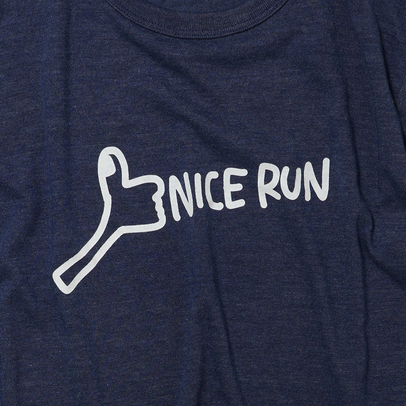 NICE RUN Tee (Navy) 