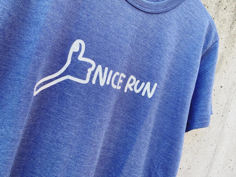 NICE RUN Tee (Navy) 