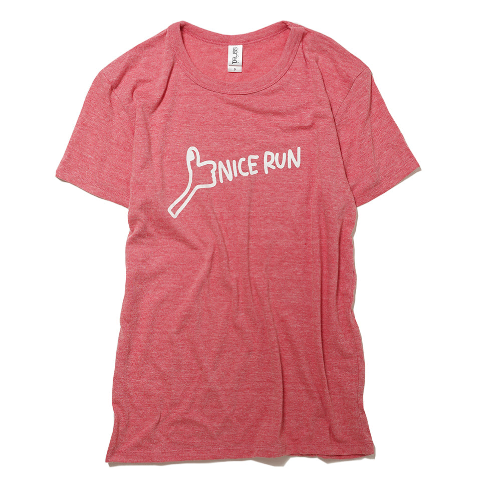 NICE RUN Tee (Red) 