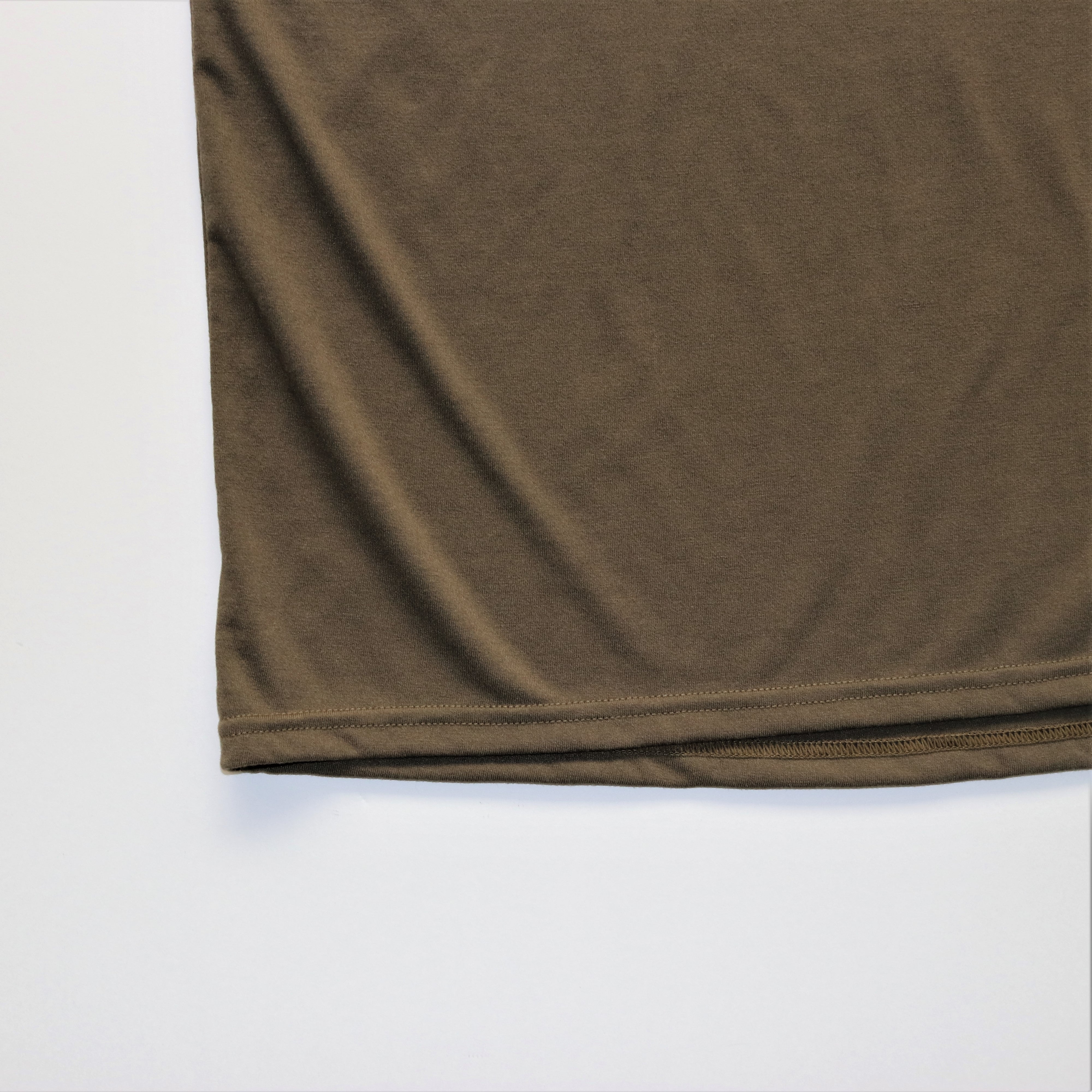 EAT DRINK SLEEP RUN / “STREET” RUN.  Long-sleeve Tee (Khaki)