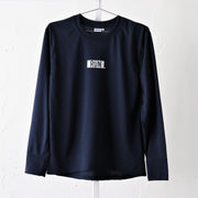 EAT DRINK SLEEP RUN / “STREET” RUN.  Long-sleeve Tee (Navy)