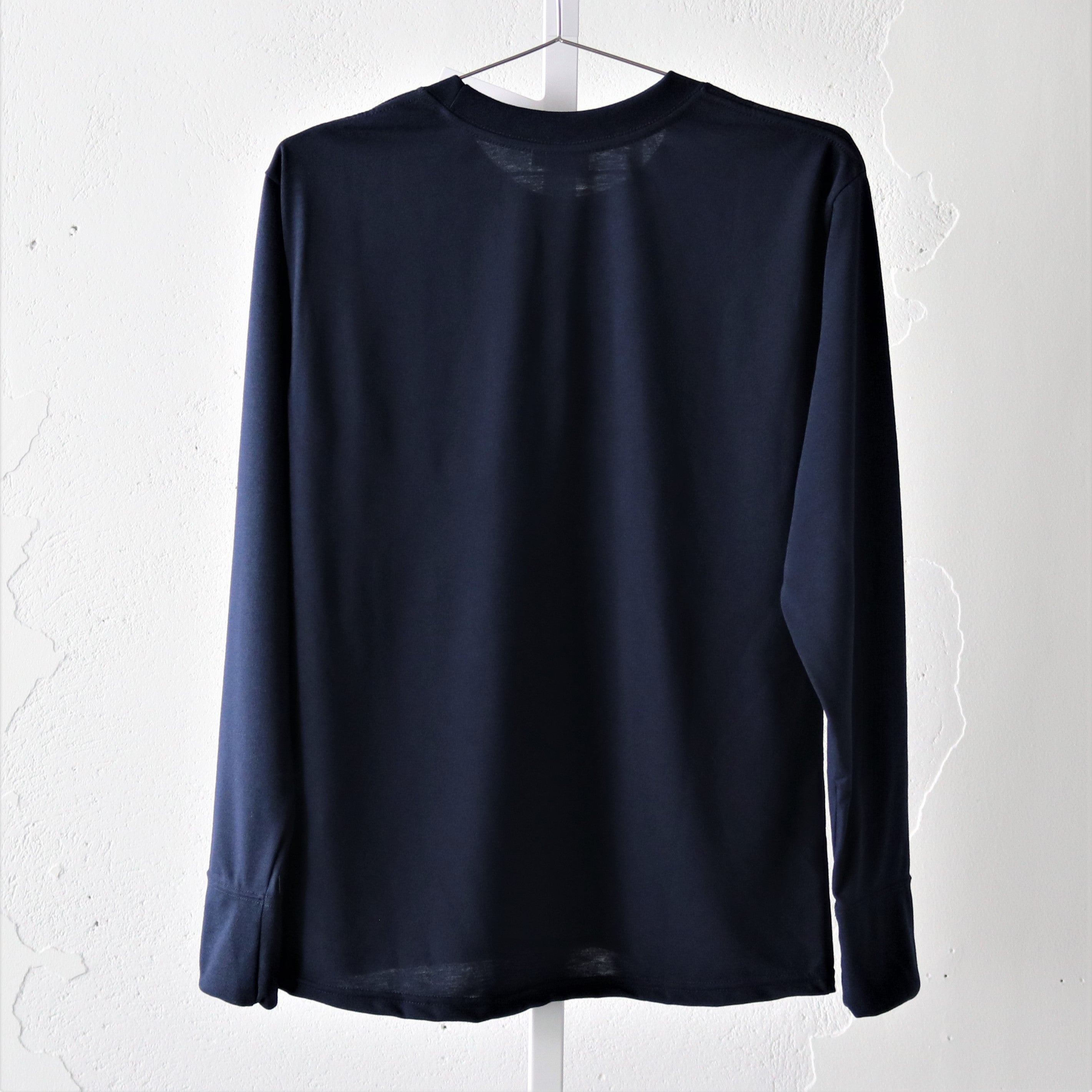 EAT DRINK SLEEP RUN / “STREET” RUN.  Long-sleeve Tee (Navy)