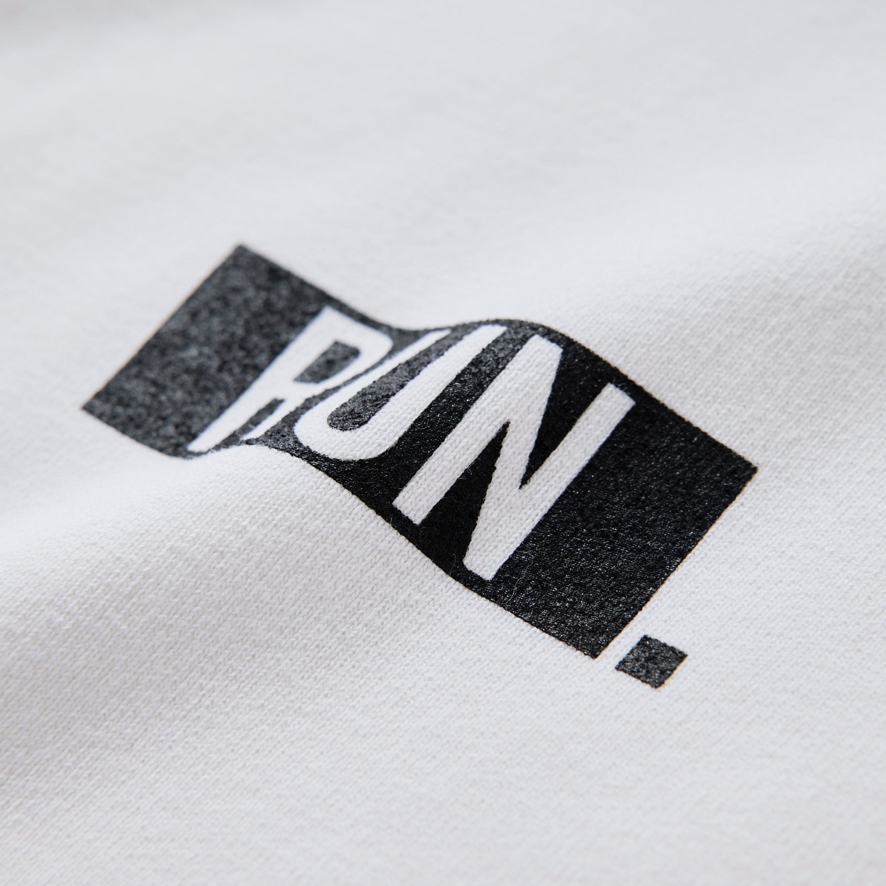 EAT DRINK SLEEP RUN / “STREET” RUN. Hoodie (White)