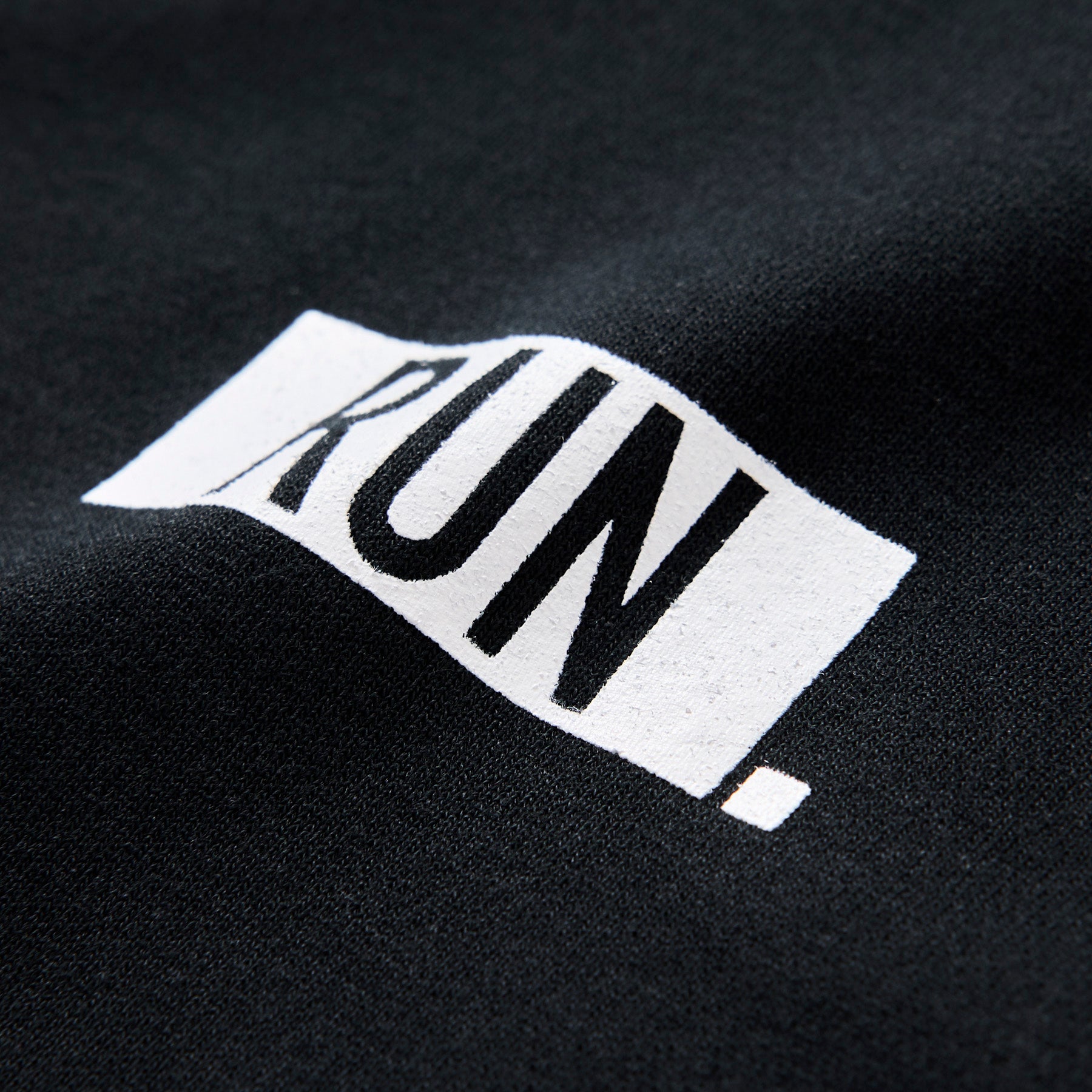 EAT DRINK SLEEP RUN / “STREET” RUN. Hoodie (Black)