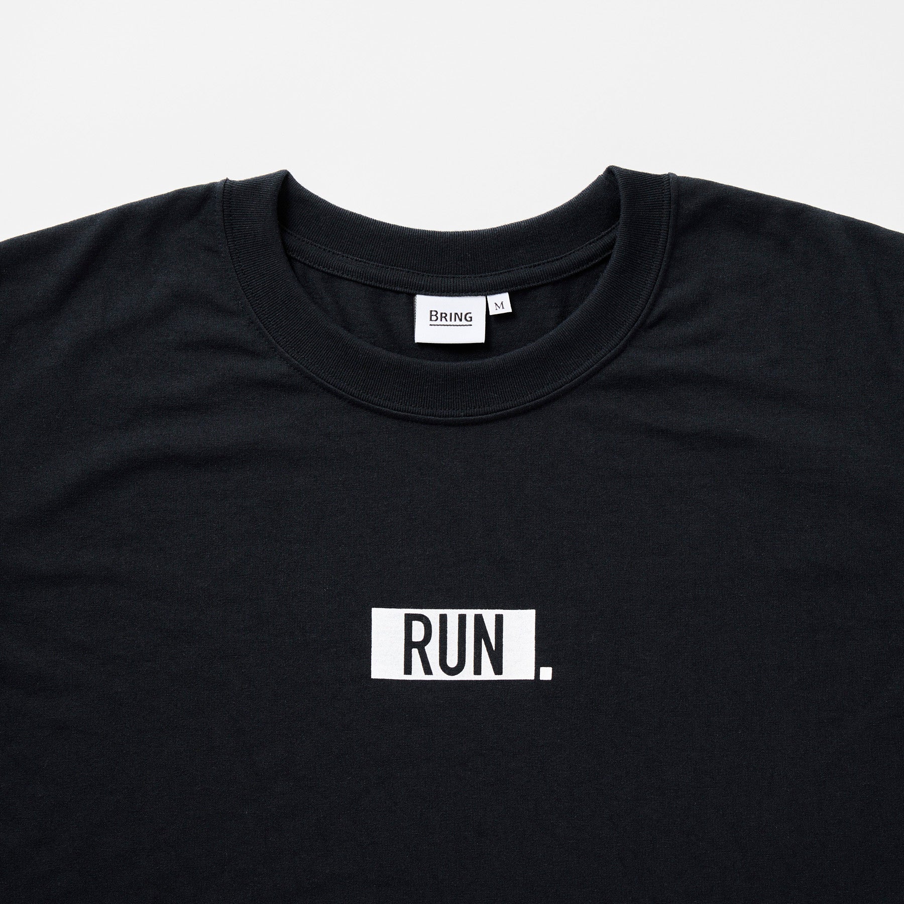 EAT DRINK SLEEP RUN / “STREET” RUN. Long-sleeve Tee (Black)