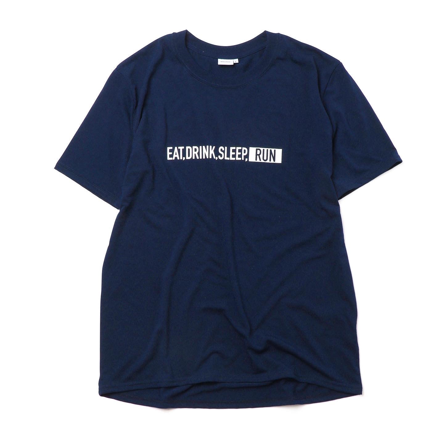 EAT DRINK SLEEP RUN / STREET Tee (Navy)