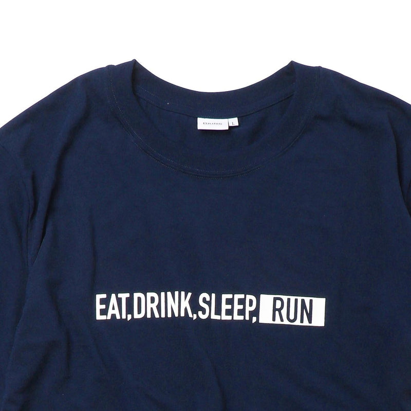 EAT DRINK SLEEP RUN / STREET Tee (Navy)