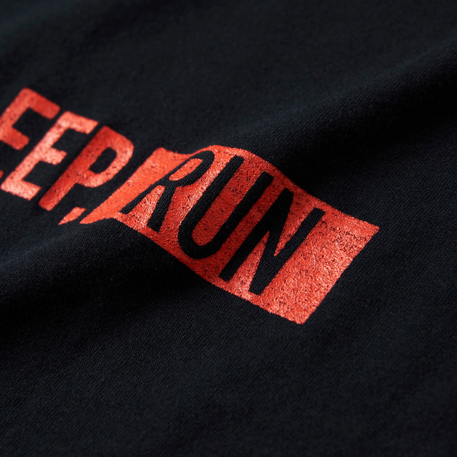 EAT DRINK SLEEP RUN / STREET Sleeve-less (Black)