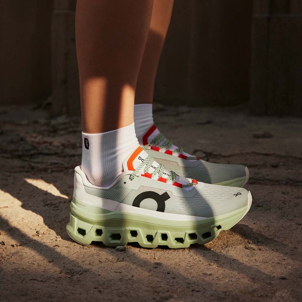 On Cloudmonster Glacier / Meadow (Women's)