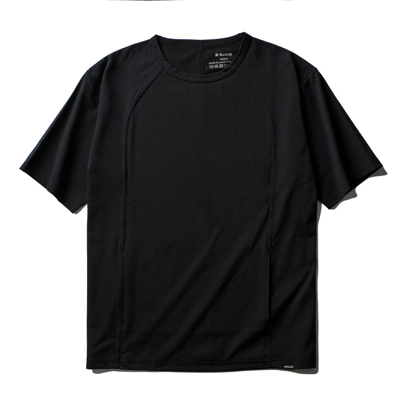 THE RUNNING TEE（BLACK）