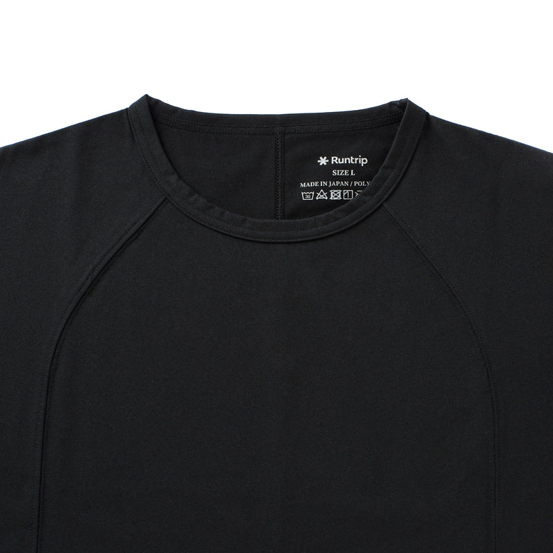THE RUNNING TEE（BLACK）