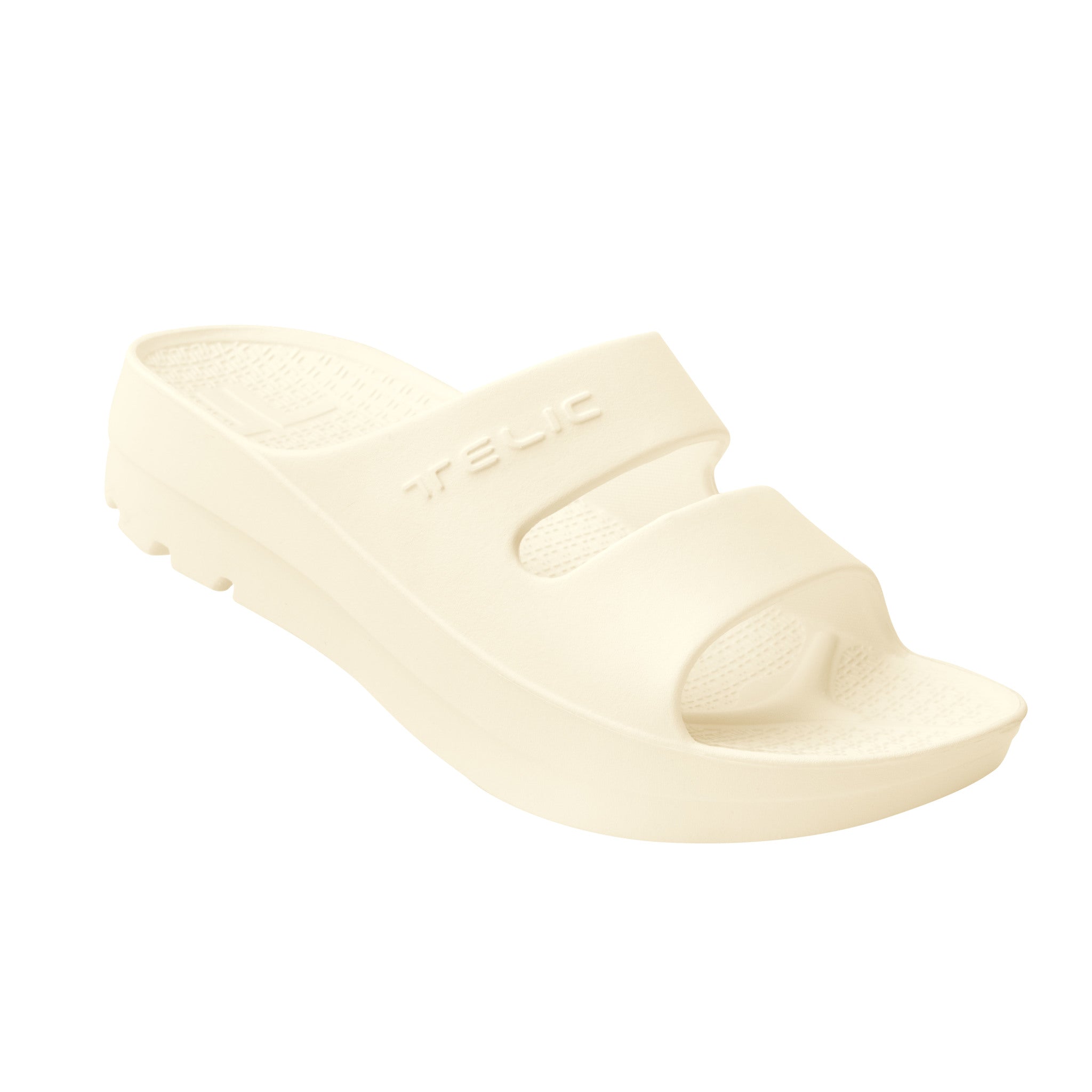 TELIC Recovery Sandals W-STRAP (Ivory)
