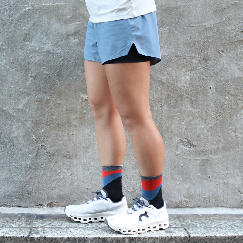 Feetures｜ELITE LIGHT CUSHION MINI CREW (Retrograde Black)