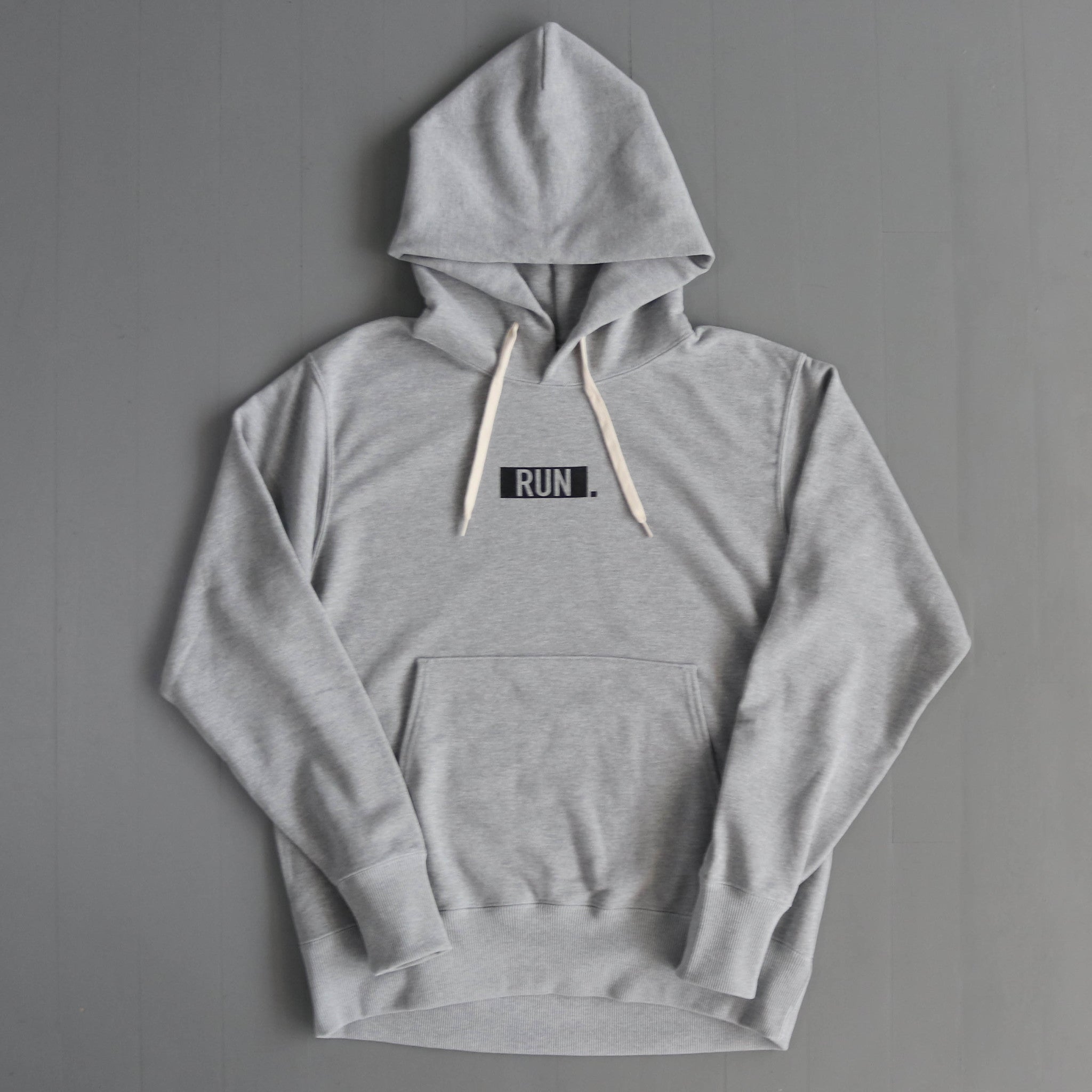 EAT DRINK SLEEP RUN / “STREET” RUN. Hoodie (Gray)