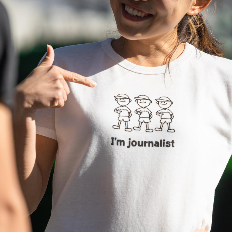 I'm Journalist Tee (White) 