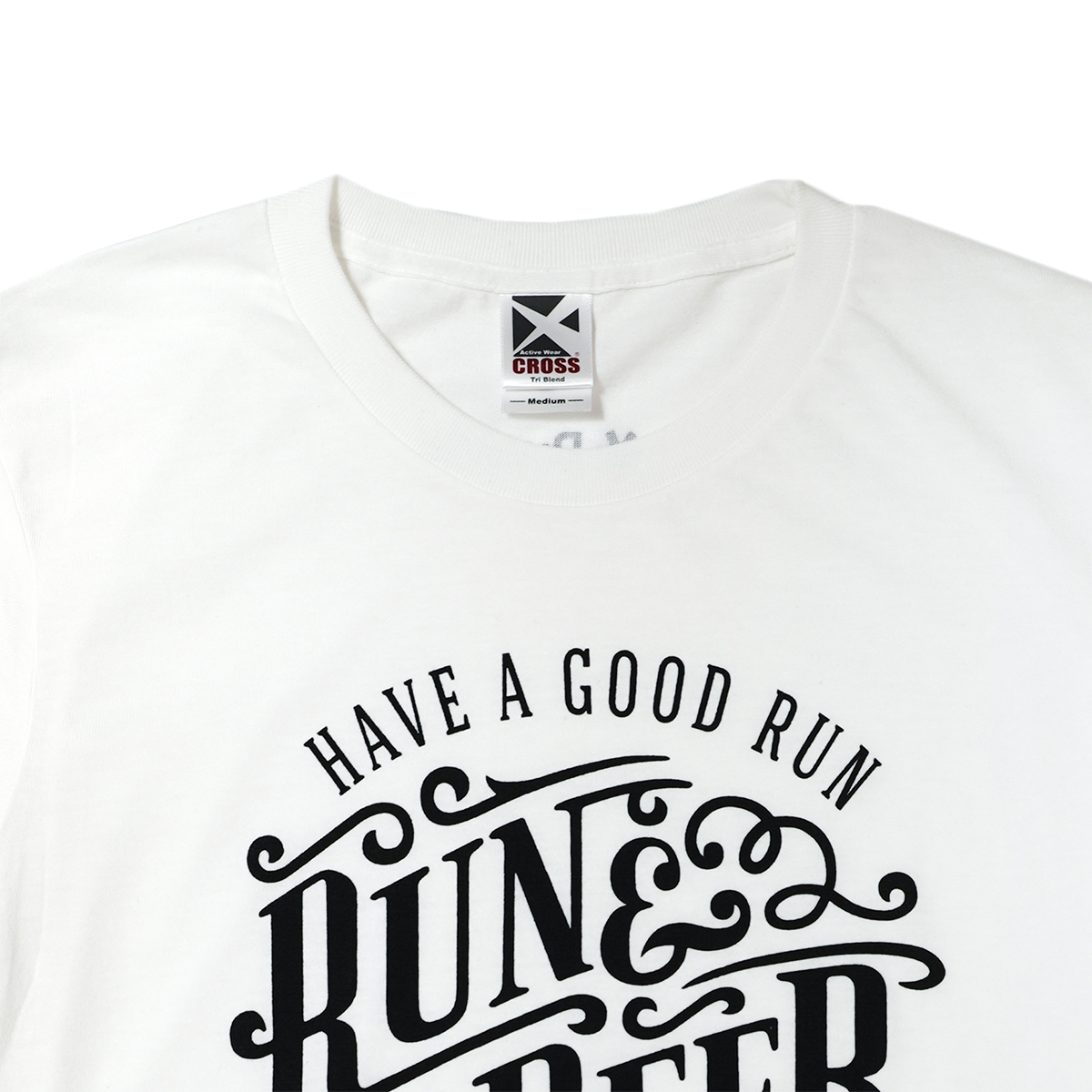 Run &amp; Beer Tee (White)