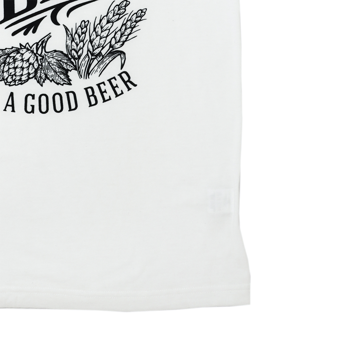 Run &amp; Beer Tee (White)